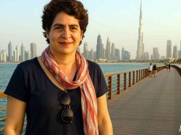 riyanka-gandhi-dubai-vacation-after-bihar-election-setback