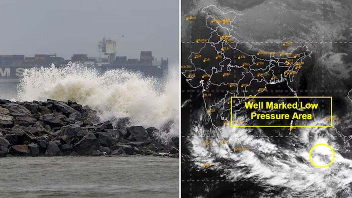 Cyclone Senyar forecast in Bay of Bengal