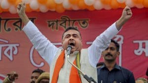 Kolkata Police Intervention in Hindutva Rally Draws Rebuke from Suvendu Adhikari