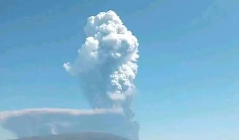 Volcanic ash cloud reaches Delhi's sky