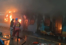 Tatanagar-Ernakulam Express fire