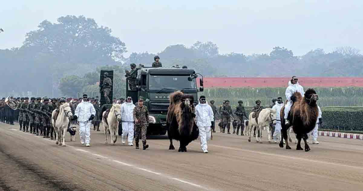 Indian Army Animal Parade
