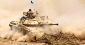 T-90 tank