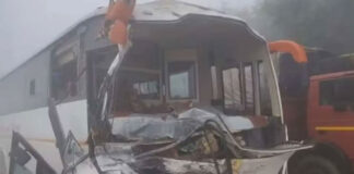 Haryana Highway Chaos: Fog Causes Multi-Bus Accident