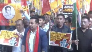 agartala-ytf-protest-bangladesh-assistant-high-commission
