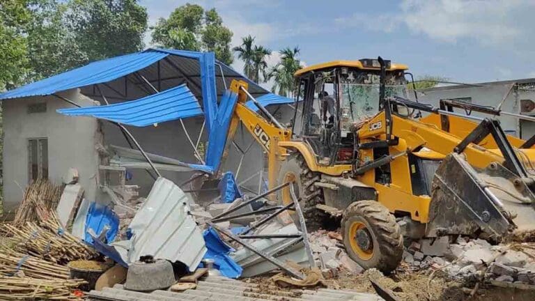 assam-eviction-drive-bongaigaon-chapaguri-illegal-encroachment