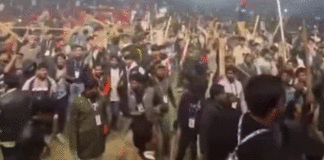 mob wrecks rock concert in Bangladesh