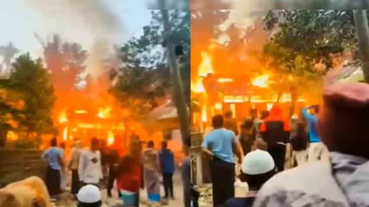 নির্বাচনের আগে বাংলাদেশে সংখ্যালঘু আতঙ্ক, হিন্দু পরিবারের পাঁচ বাড়িতে আগুন