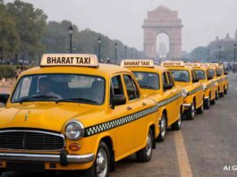 bharat-taxi-delhi-launch-yellow-taxi-government-app-cab