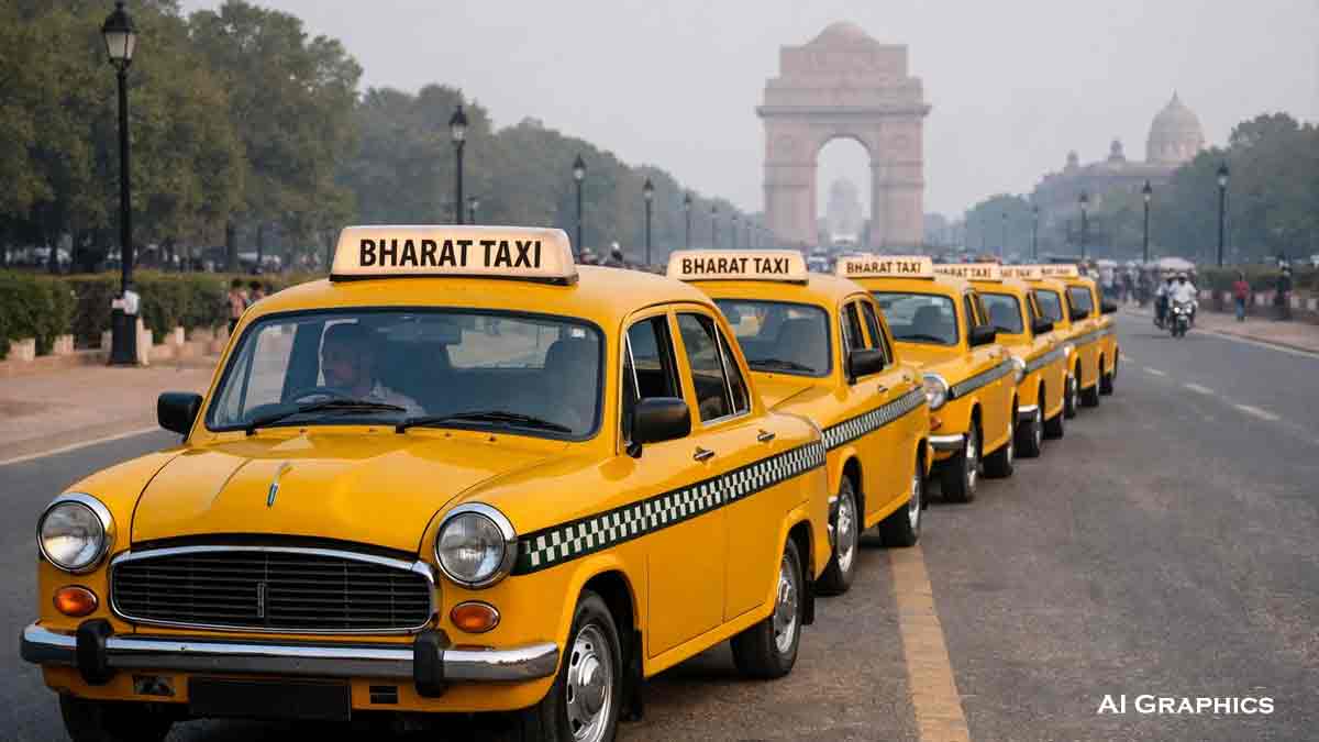 bharat-taxi-delhi-launch-yellow-taxi-government-app-cab