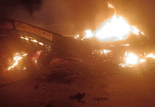 ভয়াবহ দুর্ঘটনা: ট্রাকের সঙ্গে ধাক্কা! দাউদাউ করে জ্বলল বাস, মৃত ৯