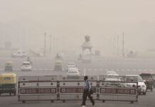 Delhi AQI nears severe level