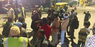 Delhi Police New Year crackdown