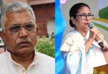 বেলডাঙায় বাবরি মসজিদের পিছনে মমতার মাথা: দিলীপ ঘোষ dilip-ghosh-beldanga-mamata-banerjee-controversy