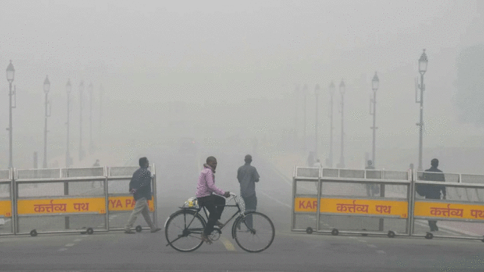 fog Delhi Air Pollution Flight Disruptions