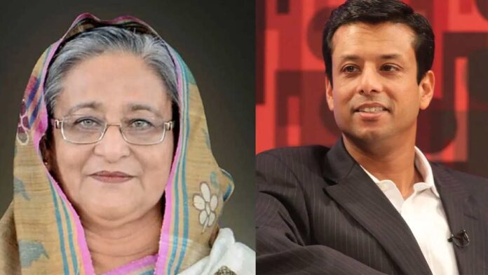 hasina sajeeb-wazed-joy-bangladesh-interim-government-india-security-warning