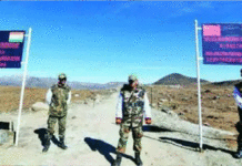 Pentagon report on China India border