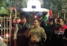 কাঁথি’তে সাহিত্যসম্রাটের মূর্তিতে মাল্যদান করে প্রতিবাদ তৃণমূলের tmc-protest-kanthi-over-modi-remarks-on-bankim-chandra