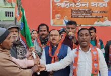 পটাশপুরে বাম-তৃণমূল ছেড়ে ১২ পরিবারের বিজেপি যোগ potashpur-bjp-joining-cpim-tmc