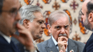 Shehbaz Sharif Gate-Crashes Putin Meeting