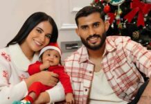 shubhashis-bosu-kasturi-chhetri-christmas-family-moment