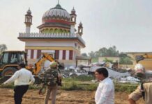 illegal-mazar-demolition-gadarpur-uttarakhand-dhami