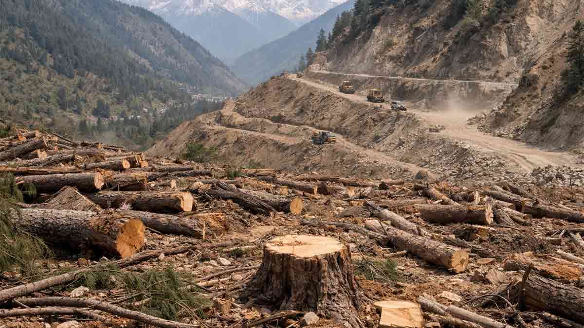 uttarkashi-gangotri-highway-project-tree-cutting-himalayan-environment-crisis