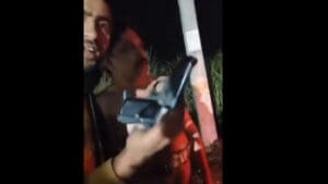 meerut-police-attack-raid-pistol-snatched