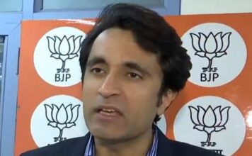 bjp-pradeep-bhandari-bulldozer