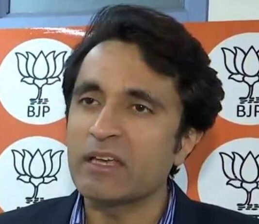 bjp-pradeep-bhandari-bulldozer