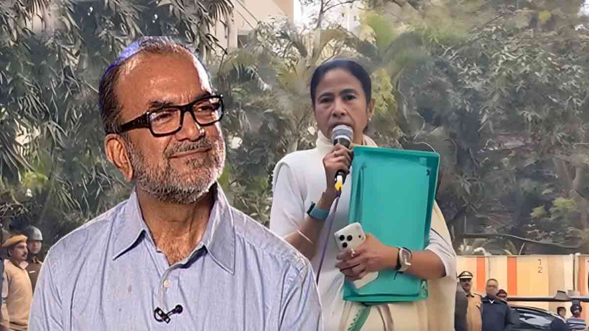 Bikash Ranjan Bhattacharya,Mamata Banerjee