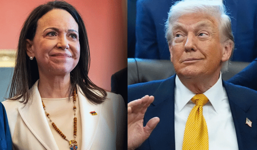 Machado gifts Nobel to Trump