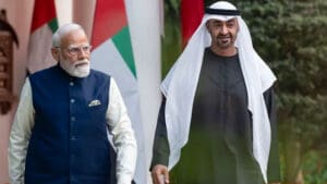 UAE President MBZ brief visit