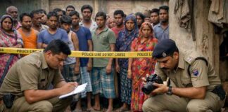 Murshidabad samserganj-woman-murder-half-naked-body-idris-ali-arrested