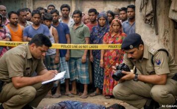 সামশেরগঞ্জে মহিলার অর্ধনগ্ন দেহ উদ্ধার, গ্রেফতার ইদ্রিস আলি Murshidabad samserganj-woman-murder-half-naked-body-idris-ali-arrested