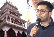 ফের অভিষেককে হুঁশিয়ারি শান্তনুর! কেন্দ্রীয় বাহিনীতে ছয়লাপ ঠাকুরবাড়ি abhishek-banerjee-thakurbari-visit-central-forces