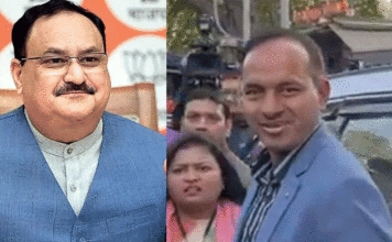 নড্ডার বৈঠকস্থলে মুখ্যমন্ত্রীর ‘ছায়াসঙ্গী’! কেন গিয়েছিলেন সেখানে? যা বললেন সুমিত কুমার IPS Sumit Kumar in Nadda meeting