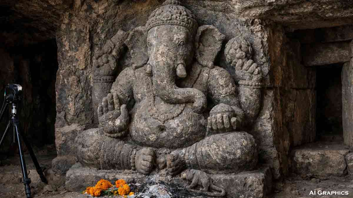 ancient-ganesha-idol-found-nagarjuni-hills-bihar