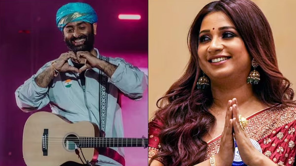 একটি যুগের সমাপ্তি নয়! প্লেব্যাক সম্রাটের বিদায় ঘোষণায় কেন বিচলিত নন শ্রেয়া ঘোষাল? Shreya Ghoshal on Arijit Singh