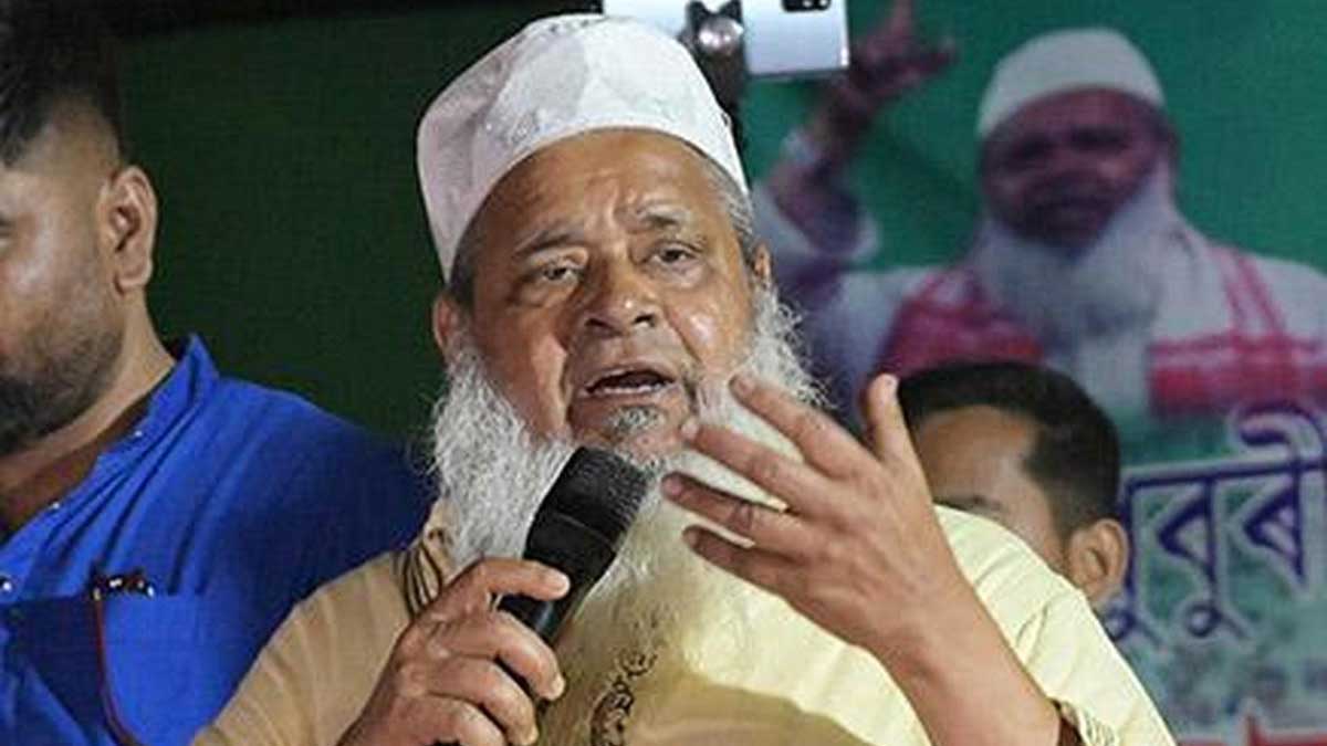 বিধানসভায় মুখ্যমন্ত্রীর নৌকো ডুবিয়ে দেওয়ার হুমকি মিয়াদের badruddin-ajmal-threat-assam-cm