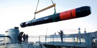 Indian Navy Black Shark torpedo