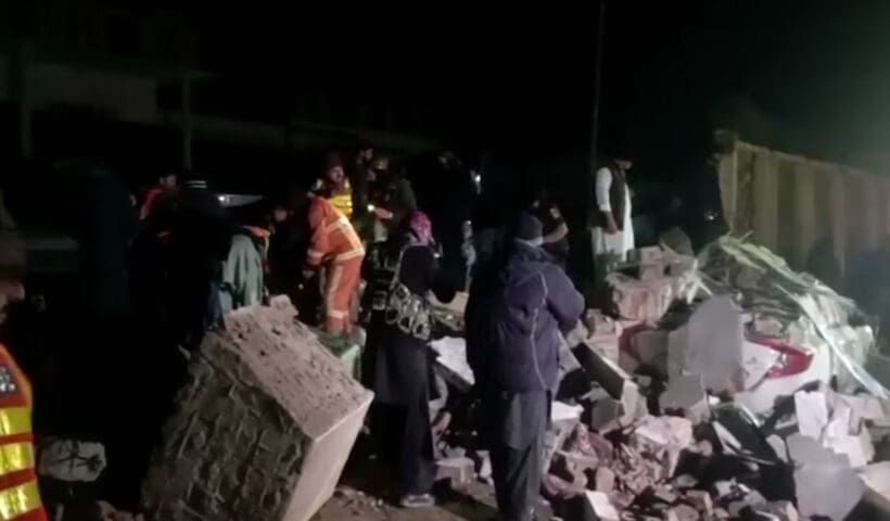 Pakistan wedding suicide bombing