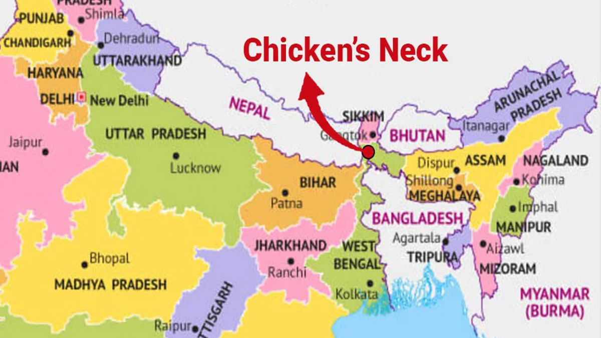 Siliguri Corridor China Bangladesh