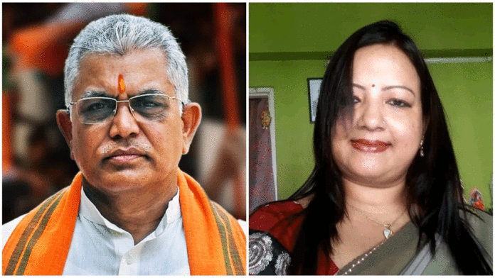 Dilip Ghosh’s Wife Files Cyber Complaint Over Online Harassment