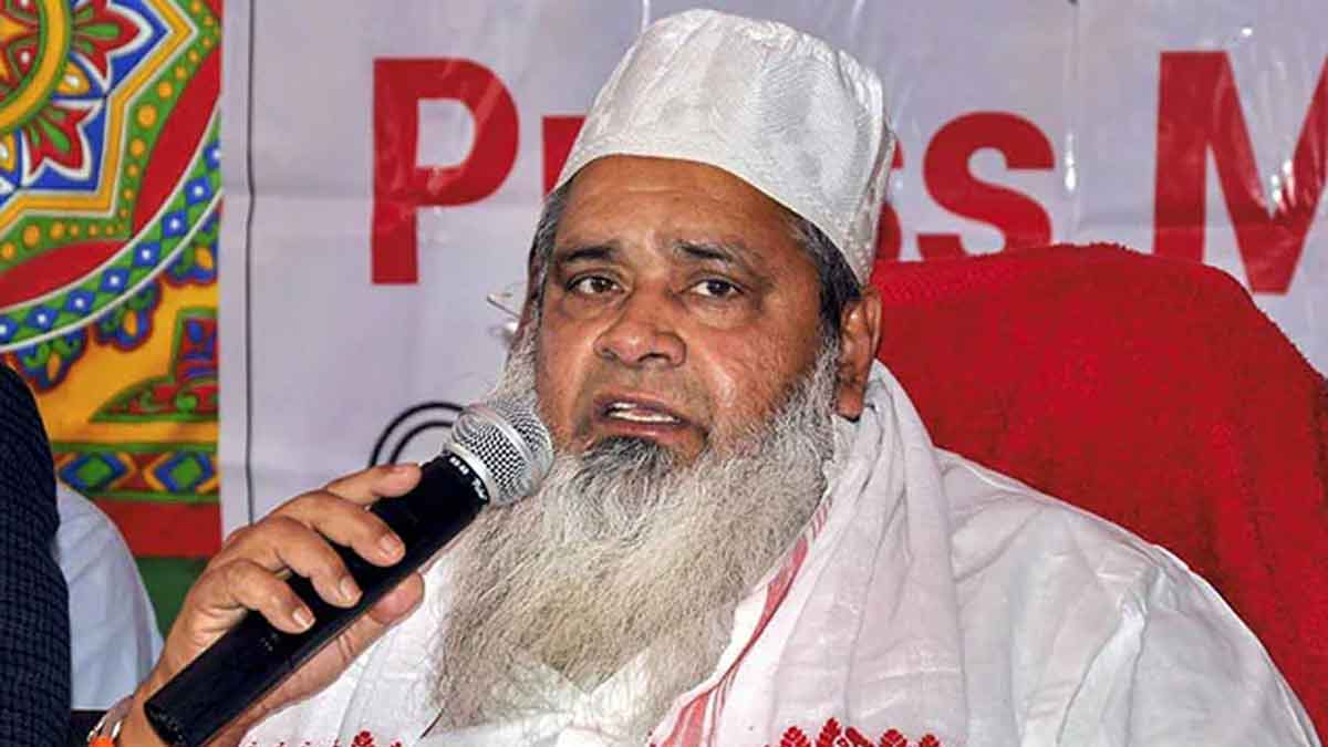 badruddin-ajmal-congress-bjp-walkover-claim