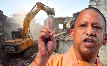 সরকারি জমিতে অবৈধ মাদ্রাসা-মসজিদে বুলডোজার যোগীর sambhal-bulldozer-action-illegal-mosque-madrasa