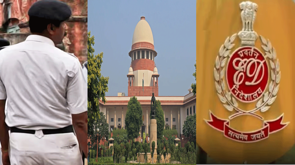 ED officers FIR Kolkata Police