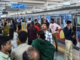 Kolkata Metro Blue Line disruption