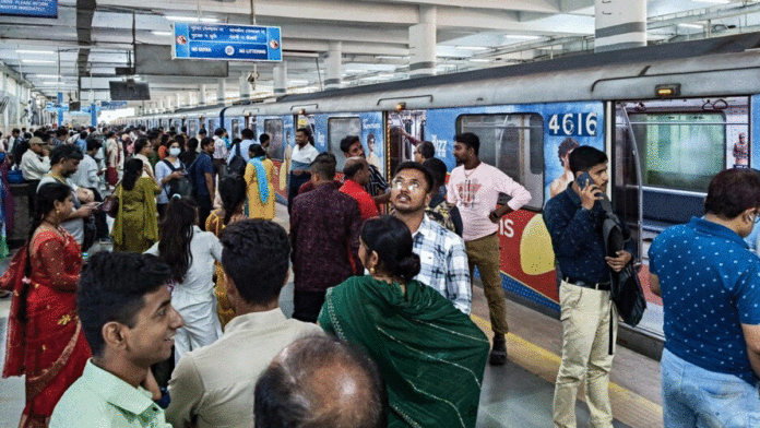 metro Kolkata Metro Blue Line disruption