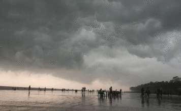 low pressure in Bay of Bengal